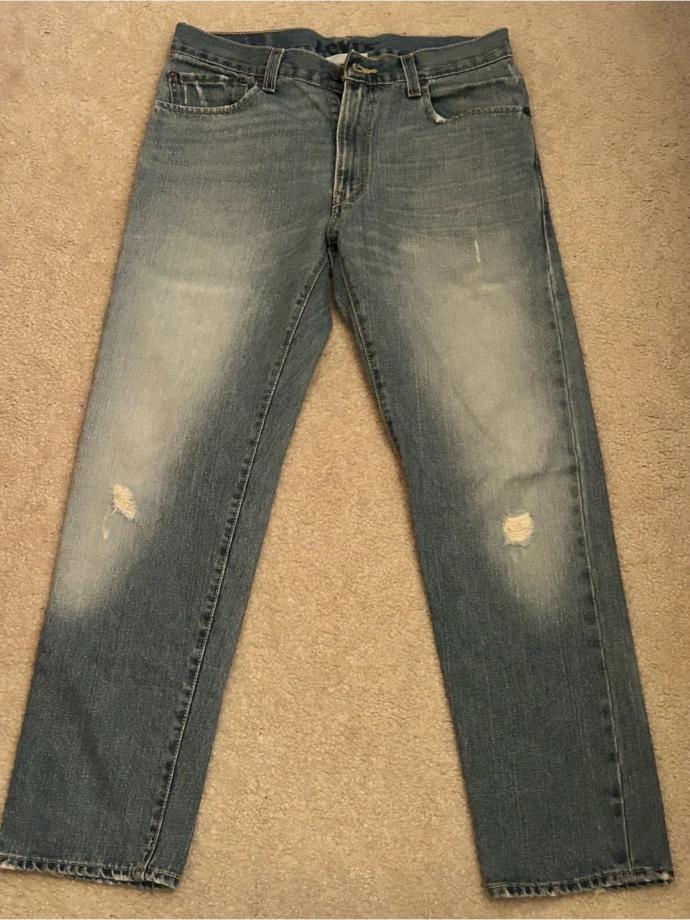 Levi’s 520 Slouch Skinny Y2K Denim Jeans 32x30